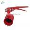 ul fm approved grooved fire fighting Butterfly Valve