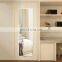 Fashionable Frameless Silver Mirror For Bathroom Bevel Edge Changeroom Decoration