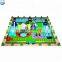 2018 factory pvc tarpaulin new inflatable water park on land prices for adults with pool& slide