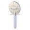 SH-2315G Bathroom Big Spray Face 3 Functional Golden Color Round Handheld ABS Shower Head