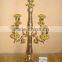 Wedding Centerpiece Candelabra with Silver Finish