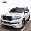 Старый набор кузова для Toyota Land Cruiser 2008 - 2015 годов, обновленный до версии 2016 года, с передним и задним бамперами