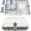 12 Core Fiber Terminal Box PC ABS indoor fiber optic terminal box sc fc 12  fttb fiber optic box
