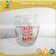 High White Glass Cup for beer Wholesale