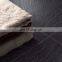 black convex-concave outdoor floor tile design