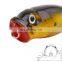 4colors 7cm, 8.5g Plastic Popper Lure Fishing Gear Wholesale Topwater Fishing Popper