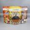 China Factory Supply hot sales stand up nut mylar bag food packaging zipper bag with free samples