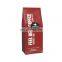 Free Sample Flat Bottom Packaging Recyclable Storage Coffee Bags 250G Black Coffee Bag With Valve
