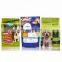 Resealable Sealing  Aluminum Foil Bottom Gusset Zipper Top Plastic Pet Food Bag