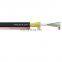 Hanxin GYFXTY aramid yarn high strength glass JET indoor outdoor distribution cable with black or color HDPE sheath