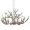 antler metal large chandelier lamp