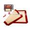 Luxurious Design Wholesale Personalized Sheet Reusable Custom Non Stick Silicone Baking Mat