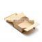 Flat packed rigid magnet gift packaging with big magnetic custom cardboard foldable paper box