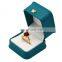 factory direct supply high-end Custom Logo Luxury Pu leather jewelry box ring box