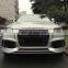 car bodikits factory price RSQ5 for Audi Q5 SQ5 with front bumper grill honeycomb grills mesh radiator Body kits 2013-2017