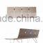 Curve plywood waiting chair airport chair public seating H63A-4FT-V for spain design