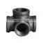 OEM Foundry Custom Cast Grey Iron / Ductile Iron  Union Cross Pipe Coupling
