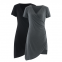 Summer V-neck knitted T-shirt dress ladies Slim slim waist cross pleated temperament design niche short skirt