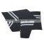 Custom Plain Rib 1X1 Polyester Flat ribbed knit garment accessories ribbing cuffs