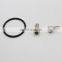 SBC BBC 327 350 454 396 Polished Aluminum 45 Degree Swivel Water Neck for Chevy