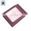 2020 Latest Arrival Vintage Style Matching Stitching Genuine Leather Money Clip Wallet for Men