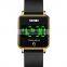 Casual sport PU band digital watch brand Skmei 1744 top quality stainless steel touch screen LED wristwatch