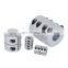 DJ-Wholesale High Precision Aluminum Muff Coupling,Split Muff Coupling rigid coupling
