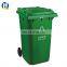 Outdoor 240L Cheap Garbage Container Green Waste Bins Plastic Trash Bin