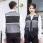Reflective mesh vest for safe work clothes, cool and breathable