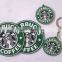 soft PVC keychain, 2D debossed logo, free design key chain keyring