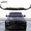 X253 GLC63 Carbon Fiber TOPCAR Style Front Lip Front Bumper Lip For Mercedes benz X253 GLC63 S AMG 2020-2022