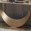 Sintered Stone Console Tables Transforming Foyers