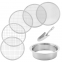 Soil Sifter Stainless Steel Riddle Sieve Set for Gardening With 5 Sizes 8