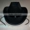 Custom 100% Black wool Felt Cowboy Hat blank wholesale adult size for sale