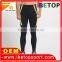 2016 new design Compression tights spandex long pants for Running clothing custom design Top quality mens Running tights