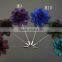 Brooch Flower for Men Suit Floral Lapel Pin of Multilayer Handmade Fabric Brooches