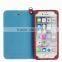PU+Genuine Leather Cell Phone/Mobile Phone Case/Booklet for iPhone 6/6s for Lady/Female