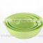 round circular plastic wash basin