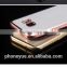 Luxury Rose Gold TPU Plating Plated Edge Soft Clear Case for Samsung S7 edge