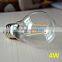 E27 2W 4W 6W 8W LED Chips LED Bulb Light Lamps Glass Globe Lamp Edison Led Filament Bulb Warm White 110V 240V Lampada Led
