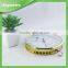 High Quality Golden Sauna Wall Thermometer & Hygrometer with Metal Ring