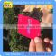 Plastic or transparent irregula leaf shaped business cards