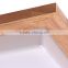 Solid Wood Frosted Glass Customized LED Electrodeless Dimming Ceiling Light