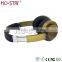 Most Classical and Elegant Smart Hinge 3D Foldable Metal Design Super Sound Noise Isolation DJ Headphones
