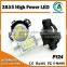 12~24V 800LM 2835 21W PY24W super bright LED fog light driving light turn signal light