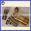 CNC lathe turning brass parts