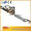 2016 Hot sale 4'' CE Polyester rachet tie down straps
