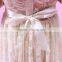 Hot Sale 2016 Sweety Princess Birthday Evening Party Wear Lace Kids Clothes Girls Dresses