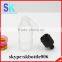 30ml clear glass bottle with child tamper proof cap for e liquid