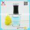 capacity 15 ML Nail polish empty glass bottle with cap